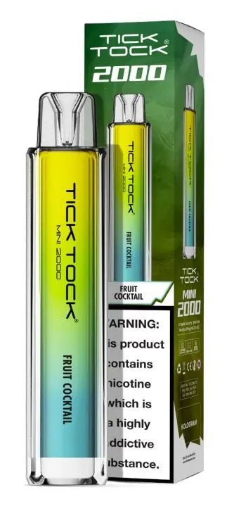 Tick Tock Mini 2000 Prefilled Vape Kit | 247 Puff District