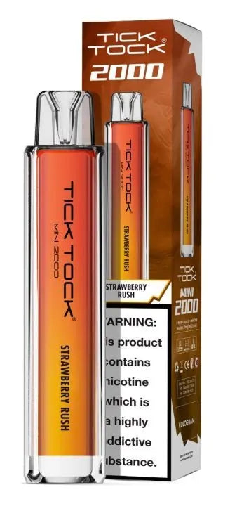 Tick Tock Mini 2000 Prefilled Vape Kit - (Pack of 5) | 247 Puff District