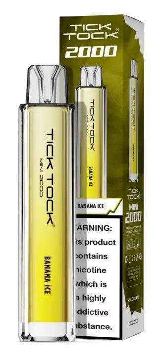 Tick Tock Mini 2000 Prefilled Vape Kit - (Pack of 5) | 247 Puff District