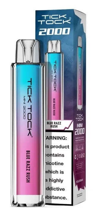 Tick Tock Mini 2000 Prefilled Vape Kit - (Pack of 5) | 247 Puff District