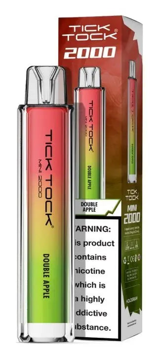 Tick Tock Mini 2000 Prefilled Vape Kit - (Pack of 5) | 247 Puff District