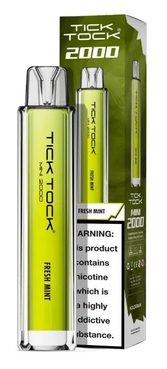 Tick Tock Mini 2000 Prefilled Vape Kit - (Pack of 5) | 247 Puff District