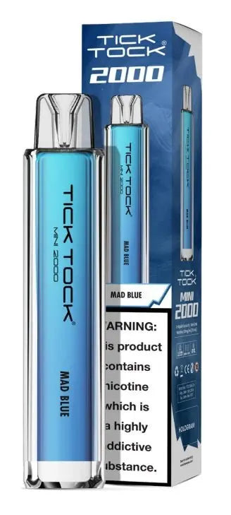Tick Tock Mini 2000 Prefilled Vape Kit - (Pack of 5) | 247 Puff District