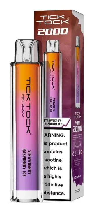 Tick Tock Mini 2000 Prefilled Vape Kit - (Pack of 5) | 247 Puff District