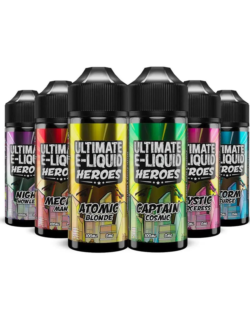 Ultimate E-Liquid Heroes 100ml | 247 Puff District