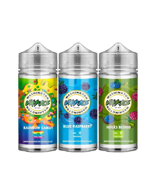Washington Vapes 100ml E-Liquid | 247 Puff District