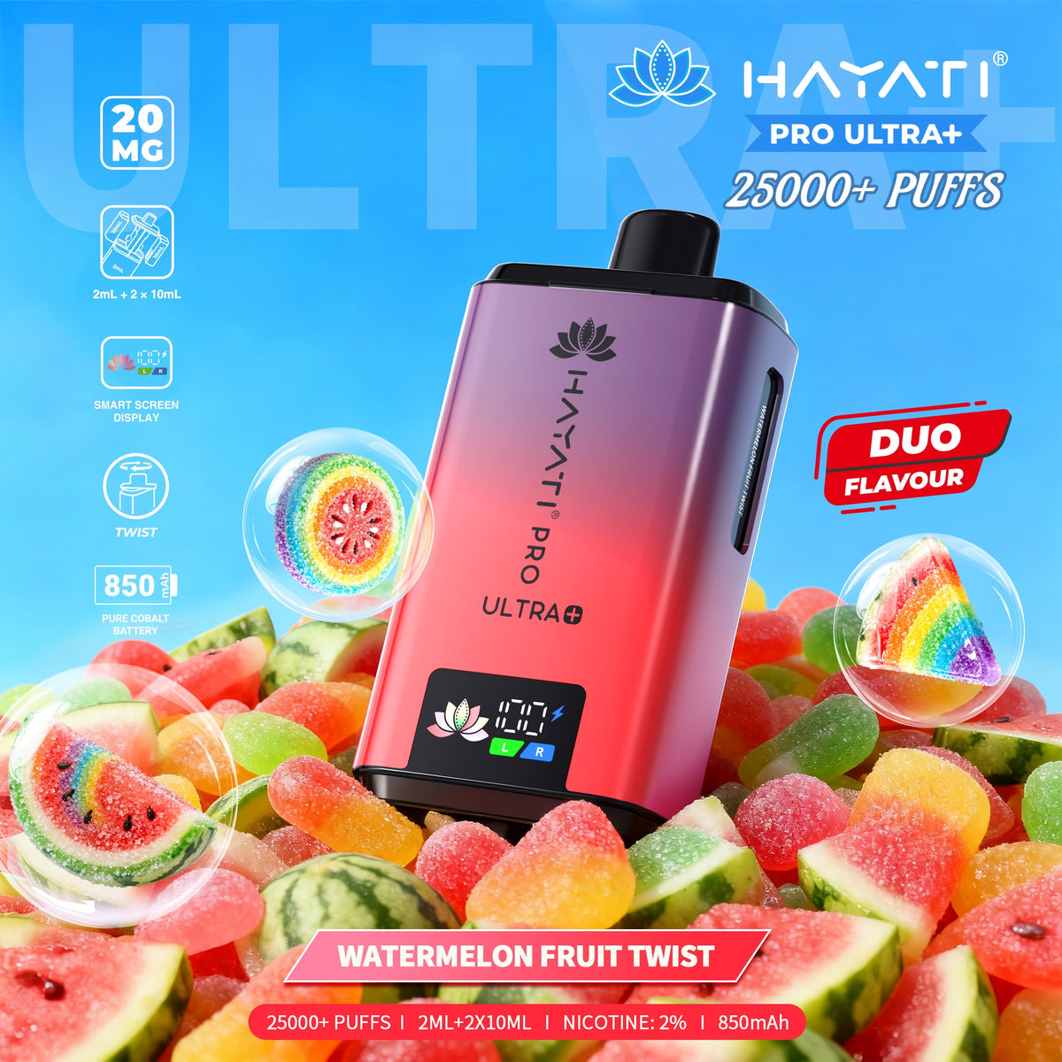 Hayati Pro Ultra+ 25000 Puffs Prefilled Pod Kit | 247 Puff District