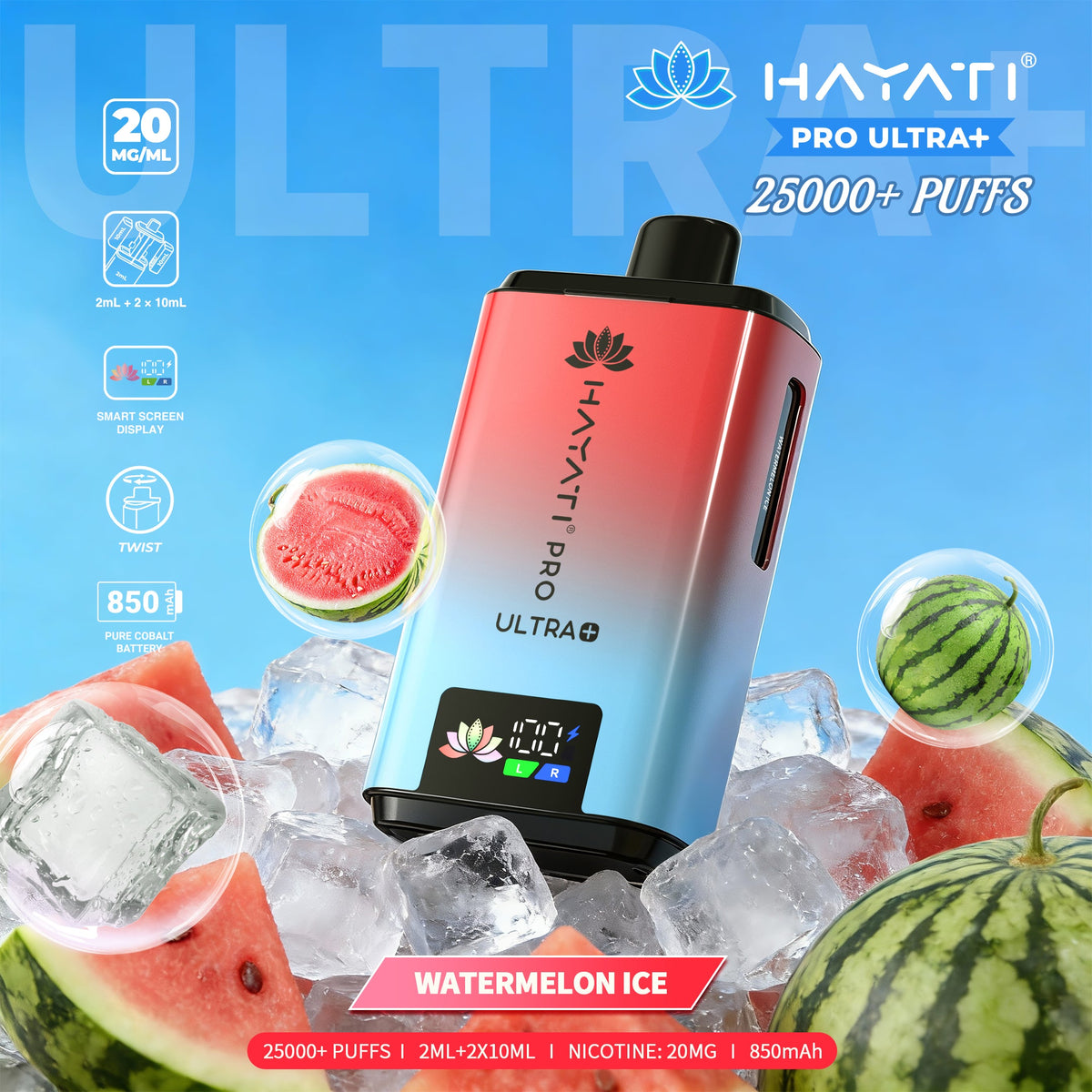 Hayati Pro Ultra+ 25000 Puffs Prefilled Pod Kit | 247 Puff District
