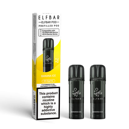 ELFBAR 600 Prefilled Replacement Pods 2PK | 247 Puff District
