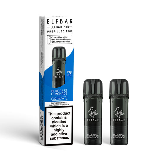 ELFBAR 600 Prefilled Replacement Pods 2PK | 247 Puff District