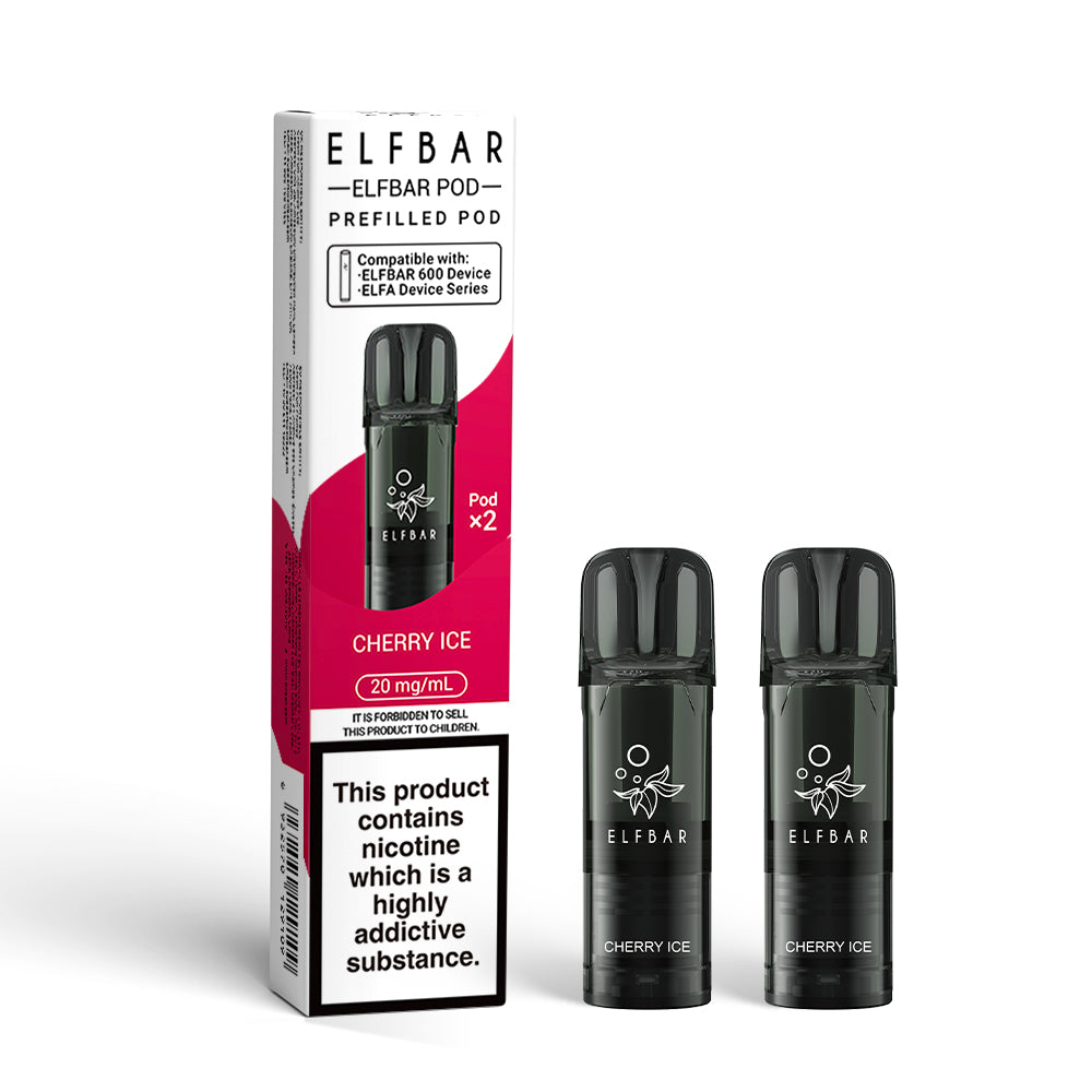 ELFBAR 600 Prefilled Replacement Pods 2PK | 247 Puff District