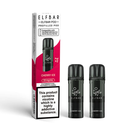 ELFBAR 600 Prefilled Replacement Pods 2PK | 247 Puff District