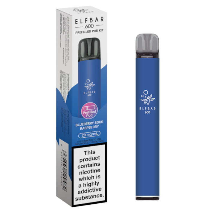 ELFBAR 600 Prefilled Pod Kit | 247 Puff District