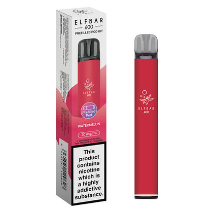 ELFBAR 600 Prefilled Pod Kit | 247 Puff District