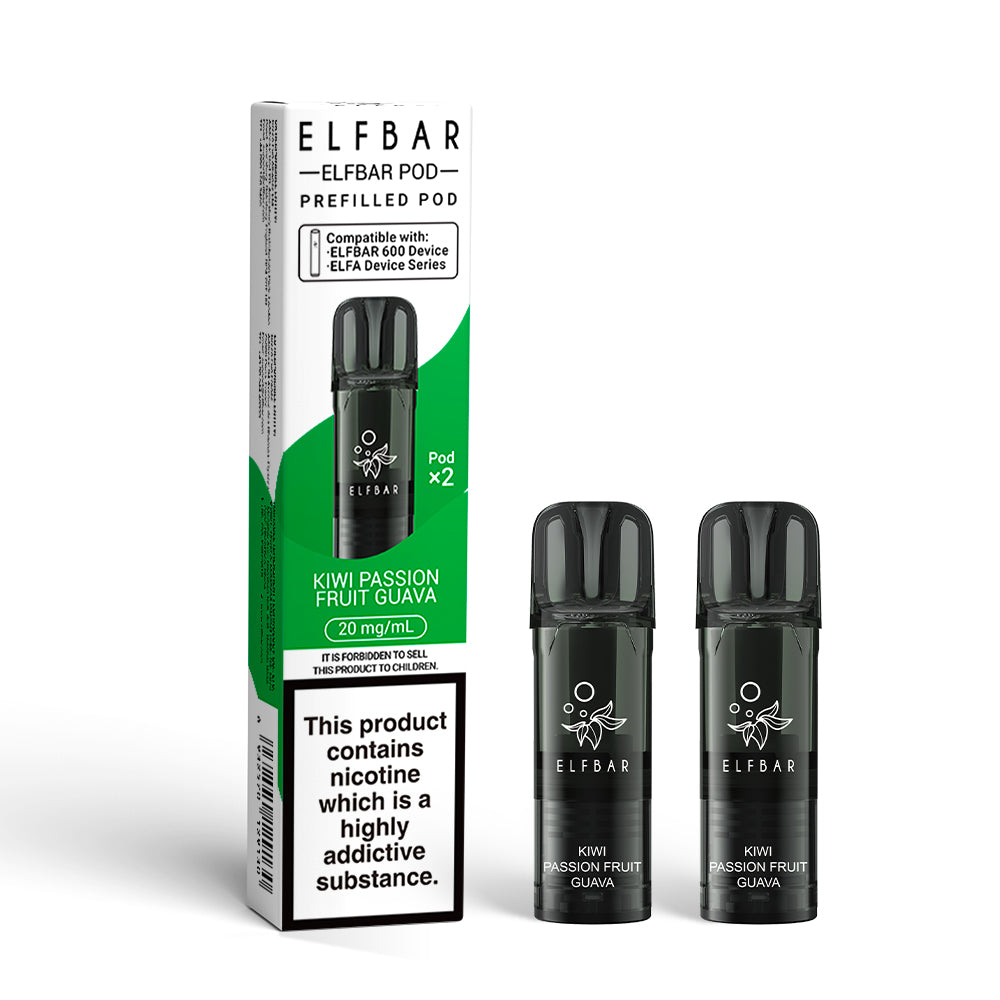 ELFBAR 600 Prefilled Replacement Pods 2PK | 247 Puff District