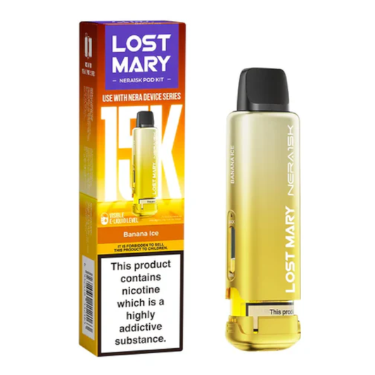 Lost Mary Nera 15K Prefilled Pods | 247 Puff District