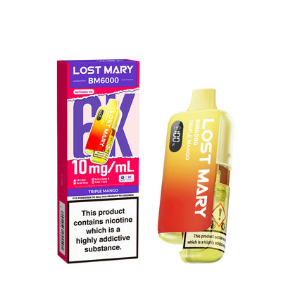 Lost Mary BM6000 Prefilled Pod Kit | 247 Puff District